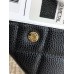 Chanel Classic Wallet Long Black with Gold Hardware Caviar Leather Hass Factory leather 19cm