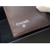 Chanel Classic Wallet Long Black with Silver Hardware Lamb Leather Hass Factory leather 18cm