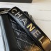 Chanel Gabrielle Hobo Black with Gold Hardware New Alphabet Shoulder Strap Lamb Leather Hass Factory leather 20cm