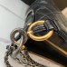 Chanel Gabrielle Hobo Black with Gold Hardware New Alphabet Shoulder Strap Lamb Leather Hass Factory leather 28cm