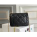 Chanel Classic Flap bag Heart Shaped Black with Gold Hardware Medium Size 20 Caviar Leather Hass Factory leather 20cm