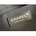 Chanel 23A Double Pocket Vintage Backpack Black Champagne Gold Hardware Medium Size Calfskin Leather Hass Factory leather 18x17x10cm