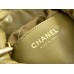 Chanel 23A Chanel 22 Mini Avocado Green Gold Hardware Calfskin Leather Hass Factory leather 19x20x6cm