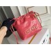 Chanel 23S Chanel 22 Mini Peach Pink Gold Hardware Calfskin Leather Hass Factory leather 19x20x6cm