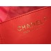 Chanel 23S Chanel 22 Mini Peach Pink Gold Hardware Calfskin Leather Hass Factory leather 19x20x6cm