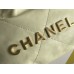 Chanel 23S Chanel 22 Mini Lemon Yellow Gold Hardware Calfskin Leather Hass Factory leather 19x20x6cm