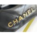 Chanel 23S Chanel 22 Mini Black Gold Hardware Calfskin Leather Hass Factory leather 19x20x6cm