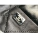 Chanel 23S Chanel 22 Mini Black Silver Hardware Calfskin Leather Hass Factory leather 19x20x6cm