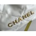 Chanel 23S Chanel 22 Mini White Gold Hardware Calfskin Leather Hass Factory leather 19x20x6cm