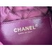 Chanel 23S Chanel 22 Mini Dragon Fruit Pink Gold Hardware Calfskin Leather Hass Factory leather 19x20x6cm