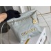 Chanel 23C Chanel 22 Mini Mist Blue Gold Hardware Calfskin Leather Hass Factory leather 19x20x6cm