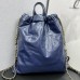 Chanel 22S Chanel 22 Bag Blue Gold Hardware Calfskin Leather Hass Factory leather 51x40x9cm