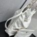 Chanel 22S Chanel 22 Bag Small Size 35 White Gold Hardware Calfskin Leather Hass Factory leather 29x35x11cm