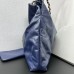 Chanel 22S Chanel 22 Bag Medium Size 39 Blue Gold Hardware Calfskin Leather Hass Factory leather 39cm