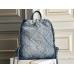 Chanel 23P Chanel 22 Bag Denim Backpack Silver Hardware Silver Hardware Calfskin Leather Hass Factory leather 29x35x11cm