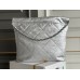 Chanel 23P Chanel 22 Bag Silver Hardware Small Size 37 Silver Hardware Calfskin Leather Hass Factory leather 35x37x7cm