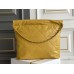 Chanel 23S Chanel 22 Bag Silver Hardware Small Size 37 Mango Yellow Calfskin Leather Hass Factory leather 35x37x7cm