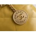 Chanel 23S Chanel 22 Bag Silver Hardware Small Size 37 Mango Yellow Calfskin Leather Hass Factory leather 35x37x7cm