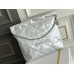Chanel 22B Chanel 22 Bag Silver Hardware Small Size 37 Silver Hardware Calfskin Leather Hass Factory leather 35x37x7cm