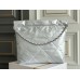 Chanel 22B Chanel 22 Bag Silver Hardware Small Size 37 Silver Hardware Calfskin Leather Hass Factory leather 35x37x7cm