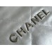 Chanel 22B Chanel 22 Bag Silver Hardware Small Size 37 Silver Hardware Calfskin Leather Hass Factory leather 35x37x7cm