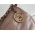 Chanel 22S Chanel 22 Bag Rose Gold Hardware Small Size 37 Silver Hardware Calfskin Leather Hass Factory leather 35x37x7cm