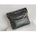 Chanel 22S Chanel 22 Bag Gray Small Size 37 Gold Hardware Calfskin Leather Hass Factory leather 35x37x7cm