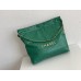 Chanel 22S Chanel 22 Bag Green Small Size 37 Gold Hardware Calfskin Leather Hass Factory leather 35x37x7cm