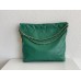 Chanel 22S Chanel 22 Bag Green Small Size 37 Gold Hardware Calfskin Leather Hass Factory leather 35x37x7cm