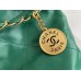 Chanel 22S Chanel 22 Bag Green Small Size 37 Gold Hardware Calfskin Leather Hass Factory leather 35x37x7cm