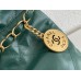 Chanel 22S Chanel 22 Bag Green Small Size 37 Gold Hardware Calfskin Leather Hass Factory leather 35x37x7cm