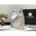 Chanel 22S Chanel 22 Bag White Medium Size 35 Silver Hardware Calfskin Leather Hass Factory leather 35x42x8cm