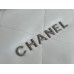 Chanel 22A Chanel 22 Bag White Small Size 37 Silver Hardware Calfskin Leather Hass Factory leather 35x37x7cm