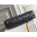 Chanel 23A Chanel 22 Bag Black with Hand Grab Wrinkles Small Size 37 Gold Hardware Calfskin Leather Hass Factory leather 35x37x7cm