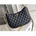 Chanel 23B Hobo Chain Bag, large size 29, black, lambskin, Hass Factory leather, gold-tone hardware, 18x29x2cm