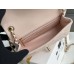 Chanel 22C Classic Flap bag Mini 20 Gold Ball Pink Gold Hardware Lambskin Hass Factory leather 13x20x7cm