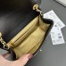 Chanel 22C Classic Flap bag Mini 18 Woven Gold Ball Black Gold Hardware Lambskin Hass Factory leather 13x18x7cm