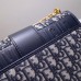 Dior 30 Montaigne Montaigne Chain Bag Medium Classic Blue Oblique Model 9011 Size 25x16.5x8cm