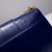 Dior 30 Montaigne Chain Bag, Medium 25, Black Smooth Calfskin, Hardware: Black, Model 9011, Size: 25x15x8cm