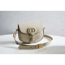 Dior Bobby Bag, White, Gold Hardware, Small 18, Model 2020, Size: 18x14x5cm