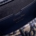 Dior Bobby Bag, Classic Blue Oblique, Small 18, Model 2020, Size: 18x14x5cm
