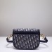Dior Bobby Bag, Classic Blue Oblique, Medium 22, Model 2020, Size: 22x17x6cm