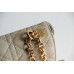 Dior Caro Chain Bag, Apricot, Gold Hardware, Calfskin, Small 20, Size: 20x12x7cm