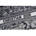 Dior Book Tote, Classic Zoo Oblique Embroidery, Medium 36, Size: 36x27x16cm