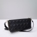 Dior 2023 New Bag,Black Lambskin, Chain Strap, Model 2306, Size: 27x12x5cm