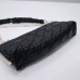 Dior 2023 New Bag,Black Lambskin, Chain Strap, Model 2306, Size: 27x12x5cm