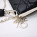 Dior 2023 New Bag,Black Lambskin, Chain Strap, Model 2306, Size: 27x12x5cm