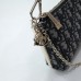 Dior 2023 New Bag, Classic Blue Oblique, Chain Strap, Model 2306, Size: 27x12x5cm