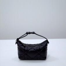 Dior Travel Nomad Clutch, Black Calfskin, Small 15, Size: 15x10x8cm