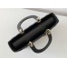 Lady Dior Bag, 7-Compartment, Black Lambskin, Gold Hardware, Sheepskin Material, Size: 32x25x11cm